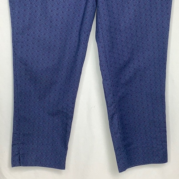 Hilary Radley Geometric Print Capri Pants Size 6 - Picture 4 of 15
